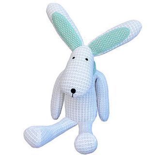 safebreathe hoppy bunny rabbit soft toy by safe dreams
