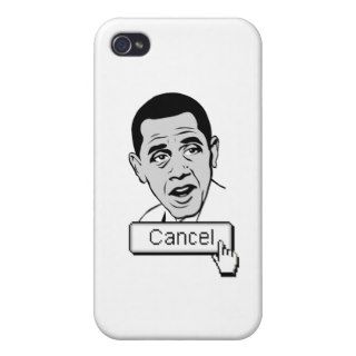 Just push "cancel" button cover for iPhone 4
