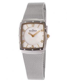 Skagen Denmark Watch, Womens Stainless Steel Bracelet 396XSGS   Watches   Jewelry & Watches