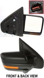 Kool Vue FD131ER S Mirror Corner mount Type Passenger Side RH Plastic Primered Power Manual folding Heated In housing Automotive