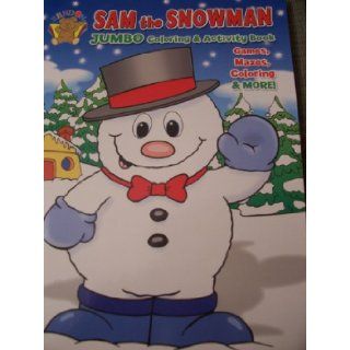 Sam the Snowman JUMBO Coloring & Activity Book (Games, Mazes, Coloring & More) Books
