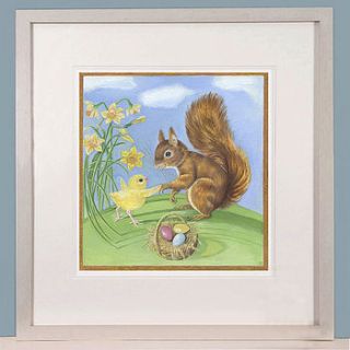 easter friends art print sale by the little picture company