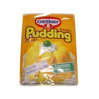 Pudding Powder   Lemon 129g  Grocery & Gourmet Food