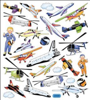 Multi Colored Stickers Aviation   Childrens Decorative Stickers