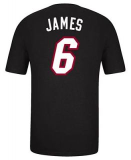 adidas Mens Miami Heat LeBron James Player T Shirt   Sports Fan Shop By Lids   Men