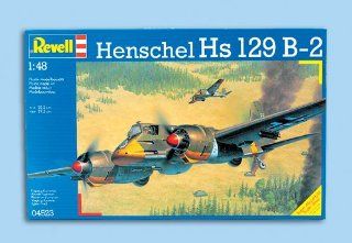 Revell 1/48 Henschel Hs129 B 2 Toys & Games