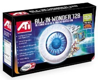 ATI All In Wonder AIW Rage128 32MB VGA NTSC TV Tuner Capture PCI Video Graphics Card Computers & Accessories