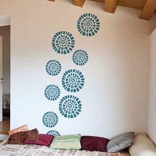 rural pattern wall sticker by sirface graphics