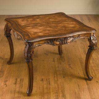 AA Importing Square Game Table in Medium Brown