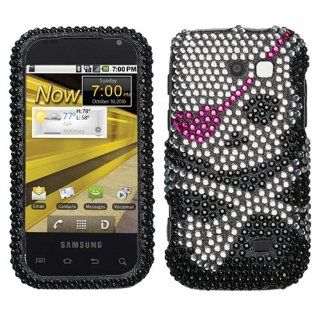 Skull Diamante Protector Faceplate Cover For SAMSUNG M920(Transform) Cell Phones & Accessories