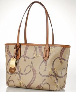 Lauren Ralph Lauren Caldwell Belting Shopper   Handbags & Accessories