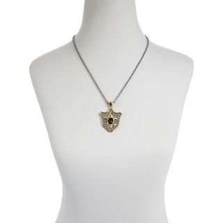 Love & Rock by Loree Rodkin Fleur de Lis Pavé Pendant with Chain