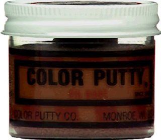 6 Pack Color Putty 124 3.68oz Oil Based Wood Filler Putty   Redwood   Wood Fill  