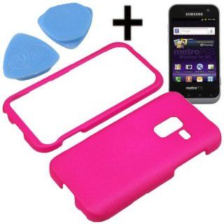 BW Hard Shield Shell Cover Snap On Case for MetroPCS Samsung Galaxy Attain 4G R920 + Tool Magenta Pink Cell Phones & Accessories