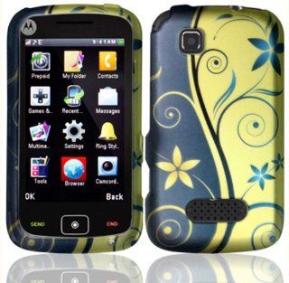 Royal Swirl Design Hard Case Cover for Motorola EX124G EX128 EX128G EX124 Kingfisher EX122 Cell Phones & Accessories