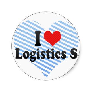 I Love Logistics S Sticker