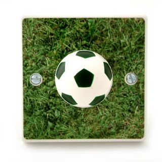 boys bedroom football dimmer light switches by candy queen designs