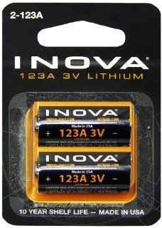 Nite Ize ILM2 03 123 Inova Lithium Batteries, 2 Pack