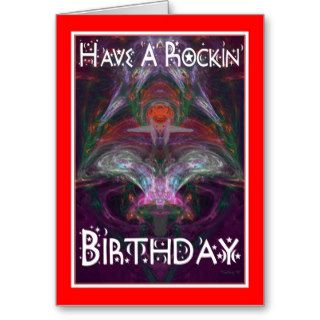 ROCKIN' MOUSE   HAPPY BIRTHDAY CARDS