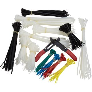Ironton Cable Tie Kit — 700-Pc. Set  Cable Ties