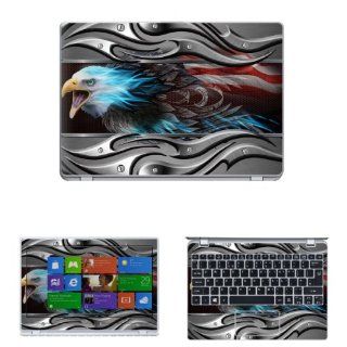 Decalrus   Matte Decal Skin Sticker for Acer Aspire V5 122P with 11.6" Touch screen (NOTES Compare your laptop to IDENTIFY image on this listing for correct model) case cover MATaspireV5122p 27 Computers & Accessories