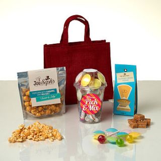 the sweet treats selection gift bag by whisk hampers