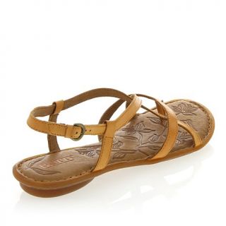 Born® "Mai" Leather Strappy Flat Sandal