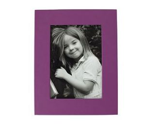 personalised leather photo frame eight x six' by noble macmillan