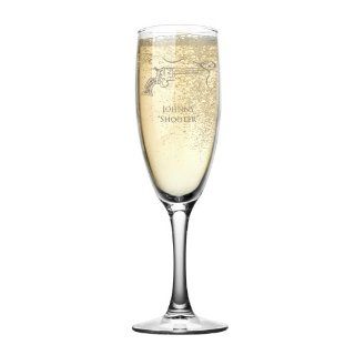 Revolver Personalized Champagne Flute Kitchen & Dining