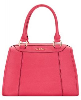 Calvin Klein Key Item Saffiano Satchel   Handbags & Accessories