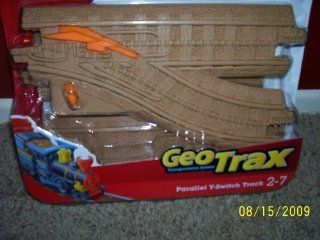GeoTrax Parallel Y Switch Tracks Toys & Games
