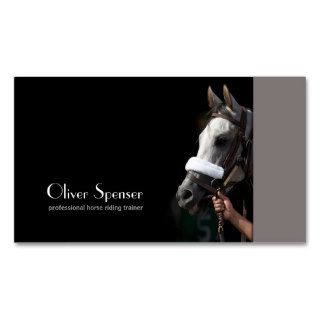 Professional Horseback Riding Trainer Card Business Card