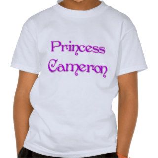 Princess Cameron T shirts