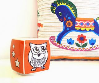 otto owl money box by too much too young