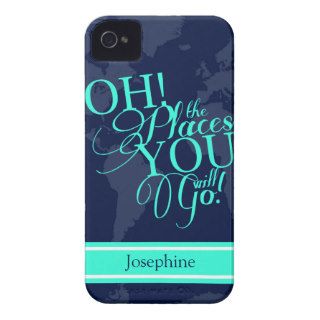 Oh The places you will go iPhone 4 Case