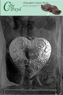 Cybrtrayd V117 Heart for No.420 Box Valentine Chocolate Candy Mold Candy Making Molds Kitchen & Dining
