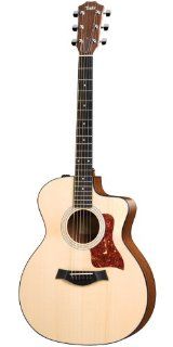 Taylor Guitars 114ce, Grand Auditorium, Solid Sitka Spruce Top, Sapele Back/Sides, Cutaway, ES T Musical Instruments