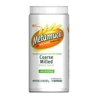 Metamucil Psyllium Fiber Original Coarse Texture Powder114 Doses (Pack of 4) Health & Personal Care