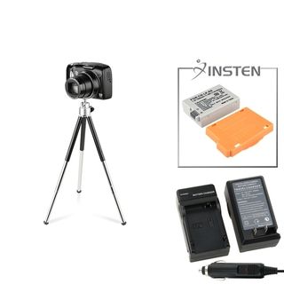 INSTEN Battery/ Charger/ Tripod for Canon EOS 550D/ 600D/ Rebel T3i BasAcc Camera Batteries & Chargers