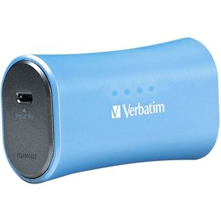 Verbatim Portable Power Pack (2200mAh)   Aqua Blue Verbatim Clearance