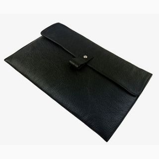 black leather 11 inch macbook air case by freeload leather accessories