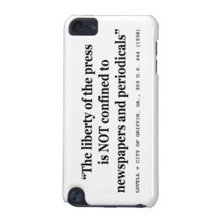 LOVELL v CITY OF GRIFFIN GA 303 U S 444 1938 iPod Touch (5th Generation) Case