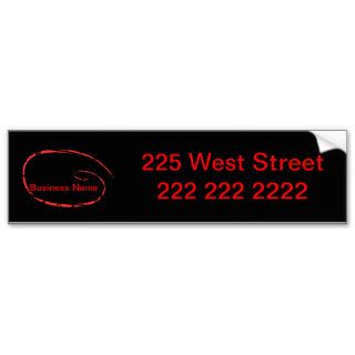 Business Promotion Bumper Stickers