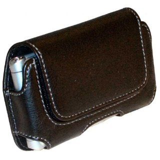 Premium Horizontal Leather Pouch for Motorola RAZR V3, Samsung T629, T809, A900 Cell Phones & Accessories