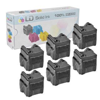 LD  Xerox Phaser 8560 Compatible Black (6 pack) 108R00727 Solid Ink ColorStix Cartridge Electronics