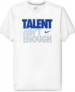 Nike Shirt, Dri Fit Talent Aint Enough T Shirt   T Shirts   Men