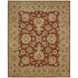 Nourison Antiquities Red Floral Rug (5'3 x 7'5) Nourison 5x8   6x9 Rugs