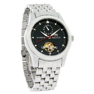 Magnus Santiago Mens Black Automatic Watch M107mss32 Watches