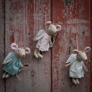 a set of three fairy mice by armstrong ward