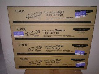 Xerox Part # 106R01214. 106R01215. 106R01216. 106R01217 OEM Toner Cartridge Set Electronics